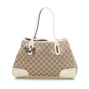 Gucci GG Canvas Princy Tote Bag (SHG-17185) | AlmaBagz