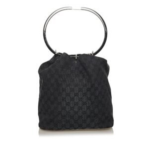 Gucci GG Canvas Ring Handle Handbag | AlmaBagz