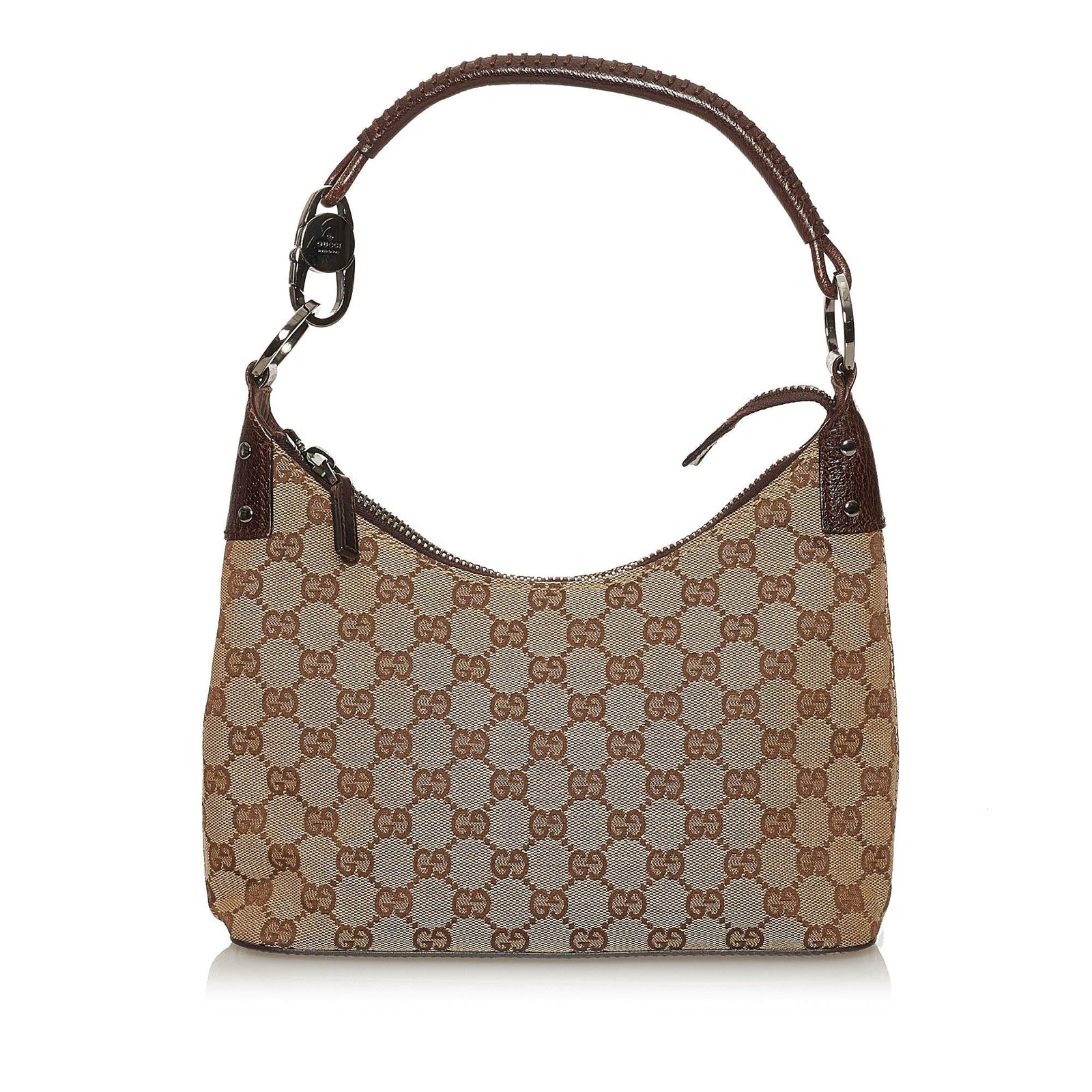 Gucci GG Canvas Shoulder Bag | AlmaBagz