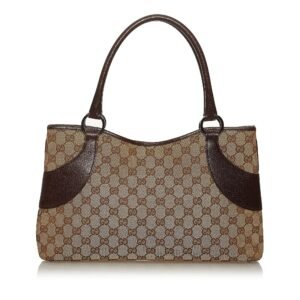 Gucci GG Canvas Shoulder Bag | AlmaBagz