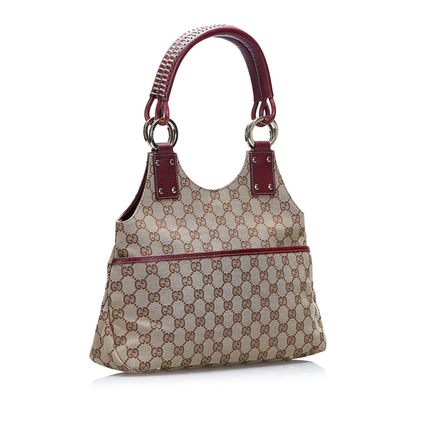 Gucci GG Canvas Shoulder Bag (SHG-NJKj0o) | AlmaBagz