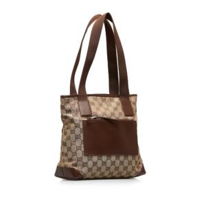 Gucci GG Canvas Shoulder Bag (SHG-bQW4b1) | AlmaBagz