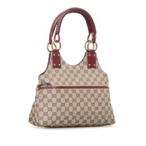 Gucci GG Canvas Shoulder Bag (SHG-CI5et1) | AlmaBagz