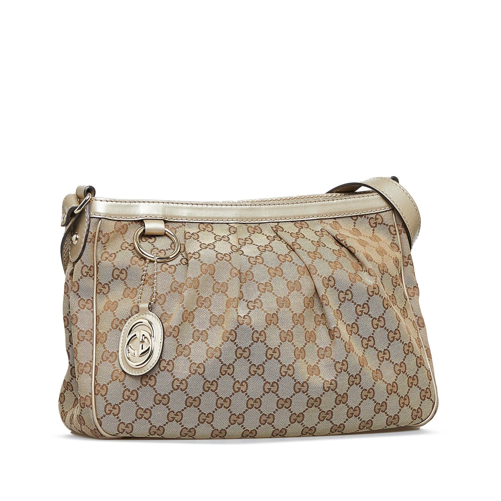Gucci GG Canvas Sukey Crossbody (SHG-bMrG2F) | AlmaBagz