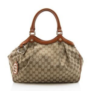 Gucci GG Canvas Sukey Medium Tote - FINAL SALE (SHF-14353) | AlmaBagz