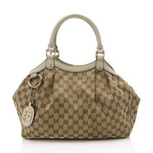 Gucci GG Canvas Sukey Medium Tote (SHF-13099) | AlmaBagz