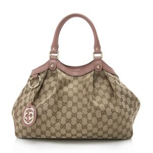 Gucci GG Canvas Sukey Medium Tote (SHF-13245) | AlmaBagz