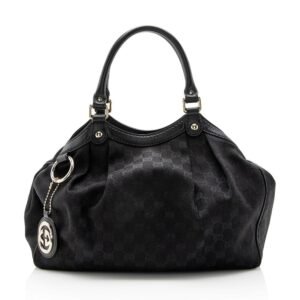 Gucci GG Canvas Sukey Medium Tote (SHF-14441) | AlmaBagz