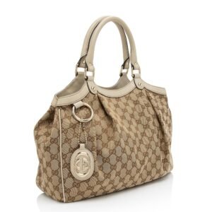 Gucci GG Canvas Sukey Medium Tote (SHF-Iw4uaP) | AlmaBagz