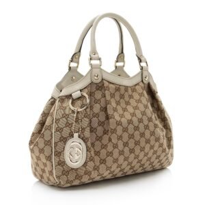 Gucci GG Canvas Sukey Medium Tote (SHF-wVz7XZ) | AlmaBagz