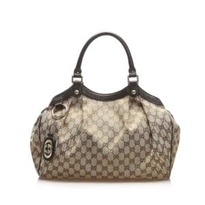 Gucci GG Canvas Sukey Tote Bag (SHG-15407) | AlmaBagz