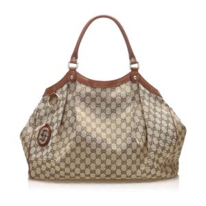 Gucci GG Canvas Sukey Tote Bag (SHG-15634) | AlmaBagz