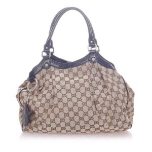 Gucci GG Canvas Sukey Tote Bag (SHG-20370) | AlmaBagz