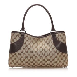 Gucci GG Canvas Tote Bag (SHG-14322) | AlmaBagz