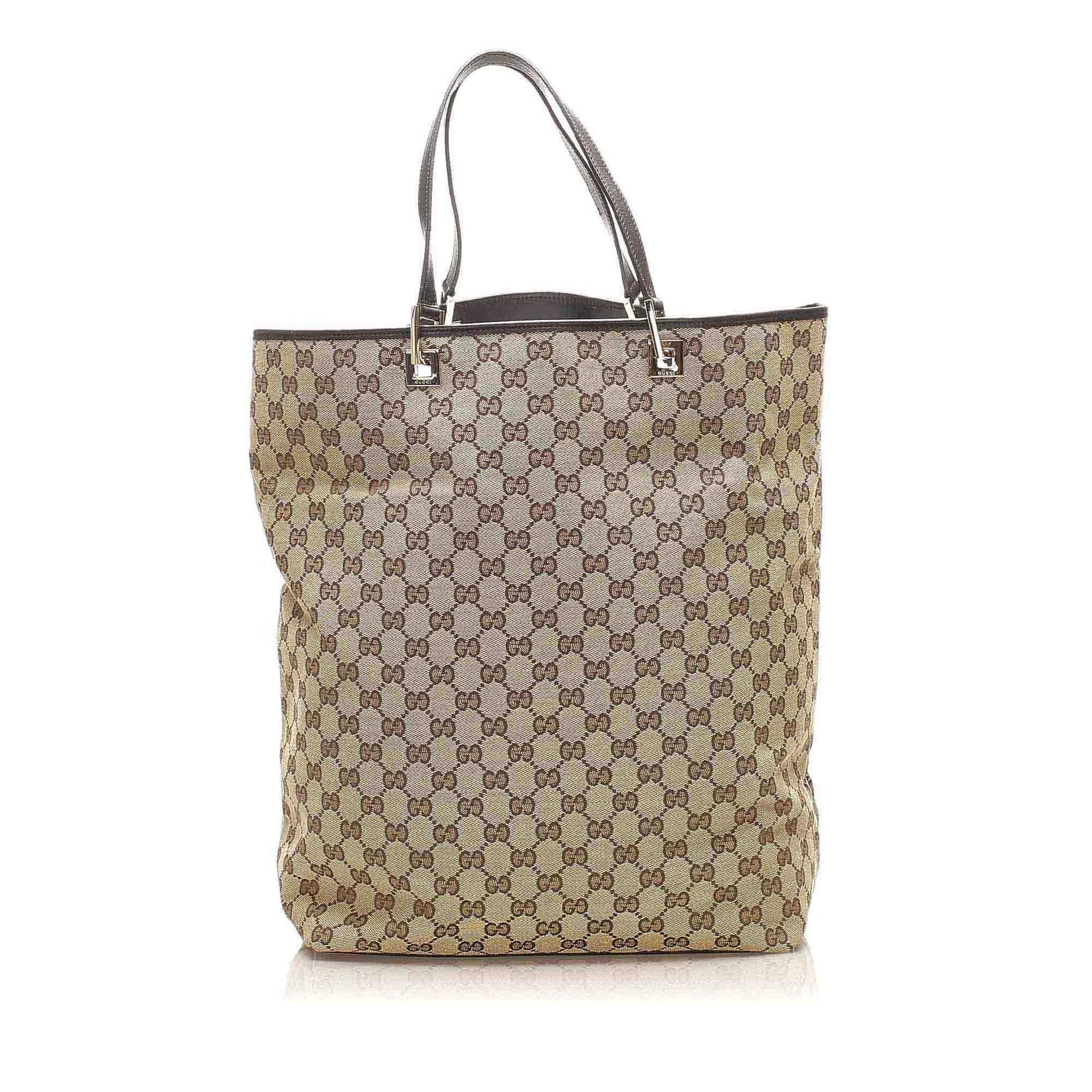 Gucci GG Canvas Tote Bag (SHG-15198) | AlmaBagz