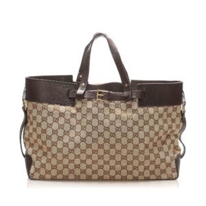 Gucci GG Canvas Tote Bag (SHG-15225) | AlmaBagz
