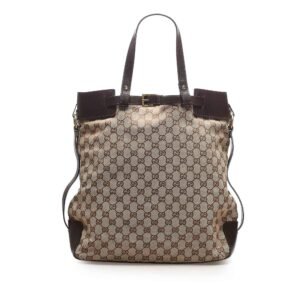 Gucci GG Canvas Tote Bag (SHG-15361) | AlmaBagz