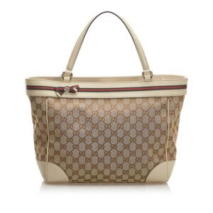 Gucci GG Canvas Tote Bag (SHG-18758) | AlmaBagz