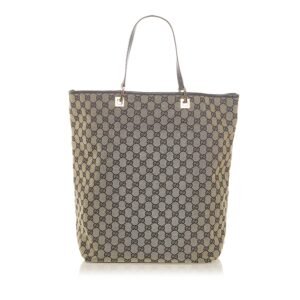Gucci GG Canvas Tote Bag (SHG-19687) | AlmaBagz