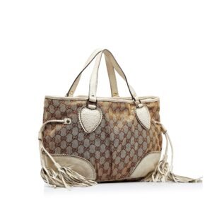 Gucci GG Canvas Tribeca Tote (SHG-lHMEpa) | AlmaBagz