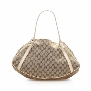 Gucci GG Canvas Twin Tote Bag (SHG-15368) | AlmaBagz