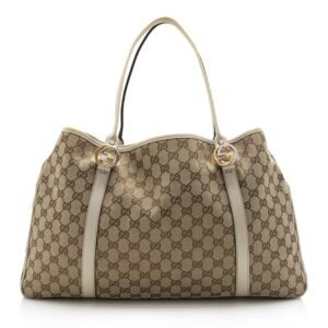 Gucci GG Canvas Twins Large Tote (SHF-13976) | AlmaBagz