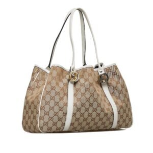 Gucci GG Canvas Twins Tote (SHG-5uIQ9f) | AlmaBagz