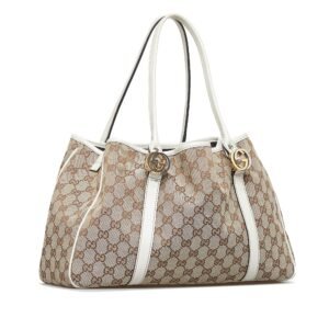 Gucci GG Canvas Twins Tote (SHG-04seb8) | AlmaBagz