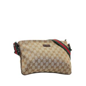 Gucci GG Canvas Web Crossbody (SHG-jpONI7) | AlmaBagz