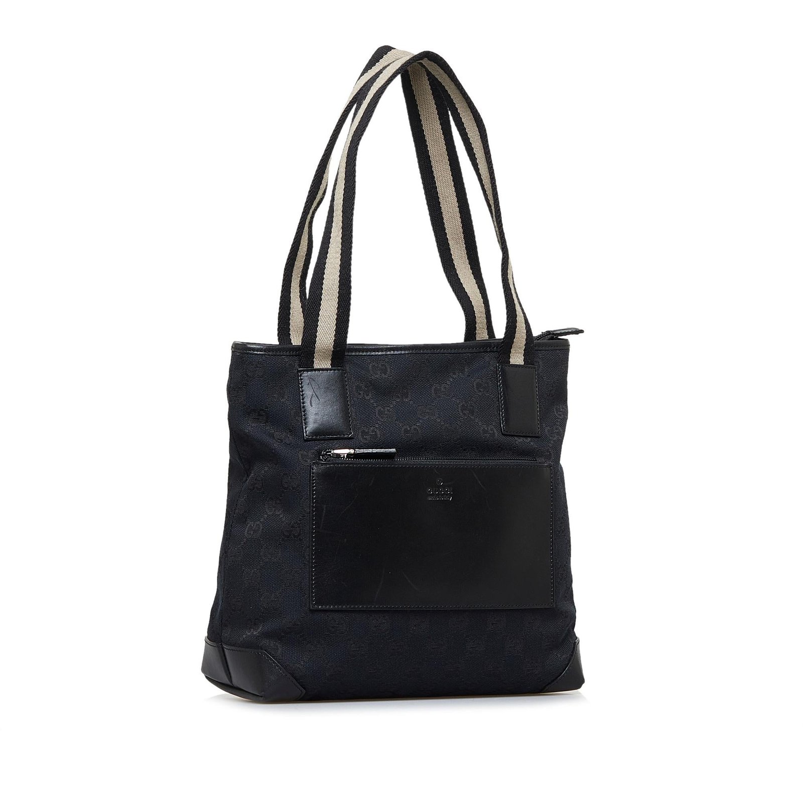 Gucci GG Canvas Web Shoulder Bag (SHG-x8Kbe7) | AlmaBagz