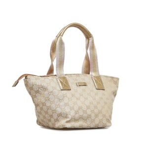 Gucci GG Canvas Web Tote Bag (SHG-ZzkR12) | AlmaBagz
