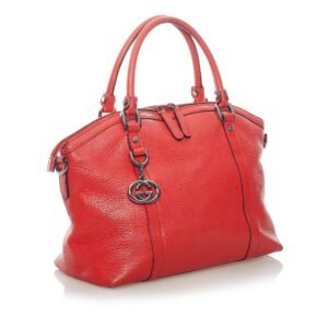 Gucci GG Charm Dome Leather Handbag (SHG-mm3N7y) | AlmaBagz