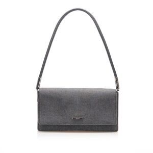 Gucci GG Denim Baguette | AlmaBagz