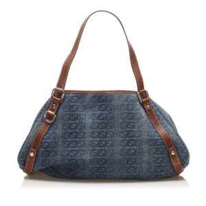 Gucci GG Denim Pelham Tote Bag (SHG-12975) | AlmaBagz