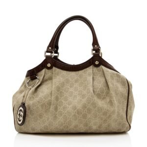 Gucci GG Denim Sukey Medium Tote (SHF-14044) | AlmaBagz