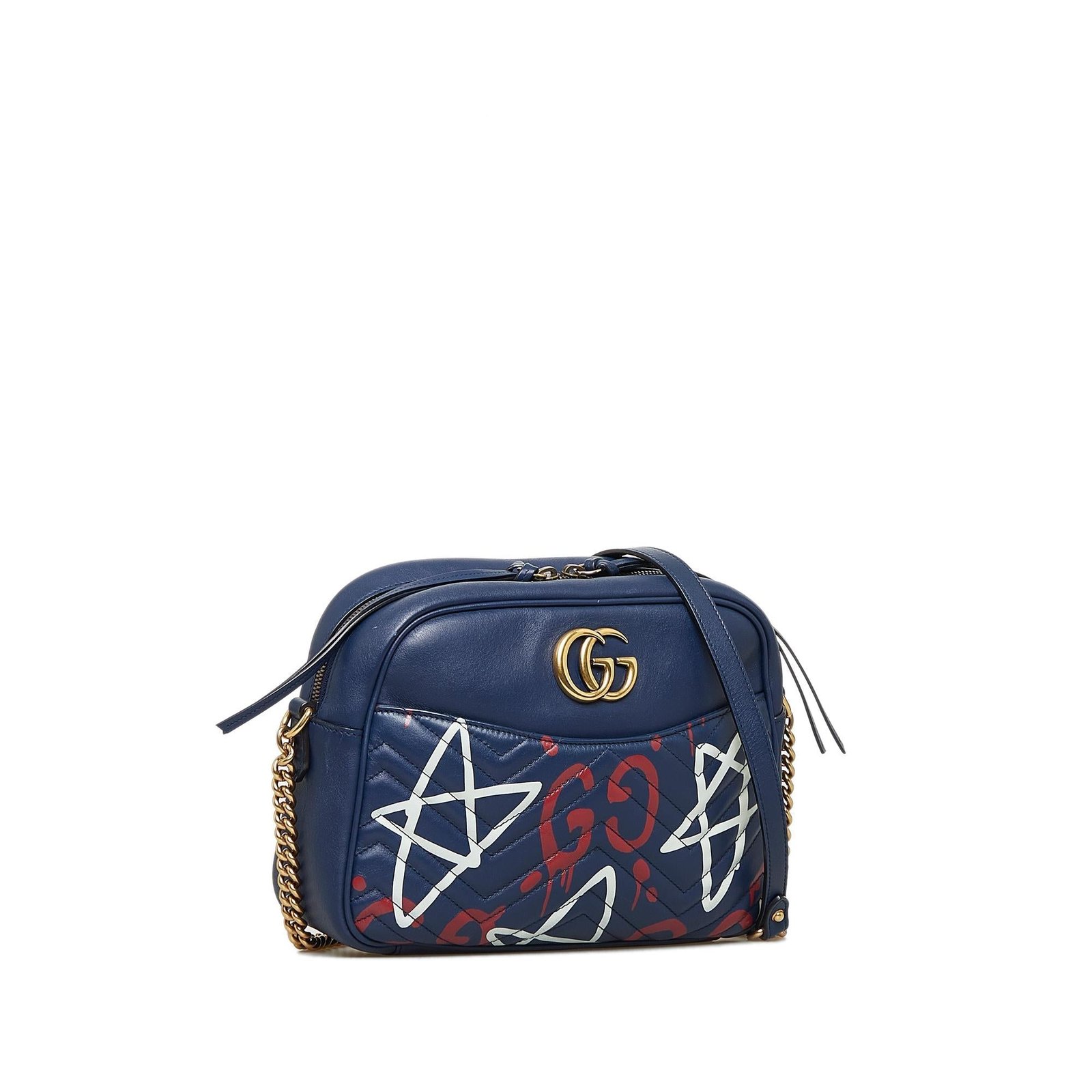 Gucci GG Marmont Ghost Crossbody Bag (SHG-eT5r9s) | AlmaBagz