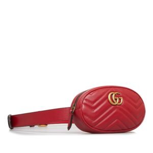 Gucci GG Marmont Matelasse Belt Bag (SHG-rueAua) | AlmaBagz