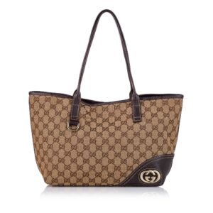 Gucci GG New Britt Canvas Tote Bag (SHG-20836) | AlmaBagz