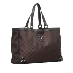 Gucci GG Nylon Abbey D-Ring Tote (SHG-AlBqMB) | AlmaBagz