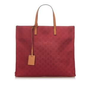 Gucci GG Nylon Tote Bag (SHG-18056) | AlmaBagz