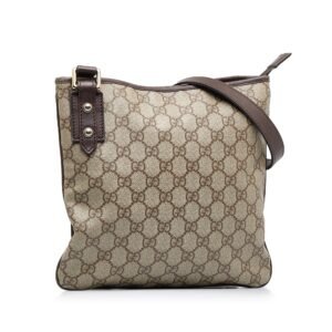 Gucci GG Supreme Crossbody Bag (SHG-iFtrNf) | AlmaBagz