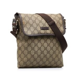 Gucci GG Supreme Crossbody Bag (SHG-Eqc1KN) | AlmaBagz