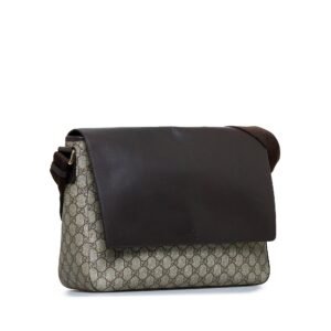 Gucci GG Supreme Flap Messenger (SHG-auy0Qj) | AlmaBagz