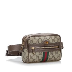 Gucci GG Supreme Ophidia Belt Bag (SHG-9I38zm) | AlmaBagz