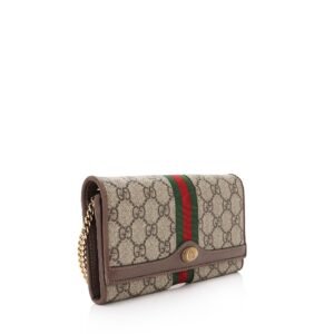 Gucci GG Supreme Ophidia Chain Wallet (SHF-Rd9cA8) | AlmaBagz