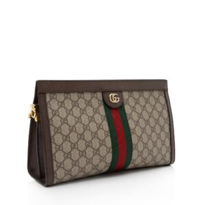 Gucci GG Supreme Ophidia Medium Chain Shoulder Bag (SHF-ZaaSNP) | AlmaBagz