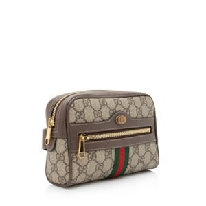 Gucci GG Supreme Ophidia Small Belt Bag - Size 34 / 85 (SHF-aXoika) | AlmaBagz