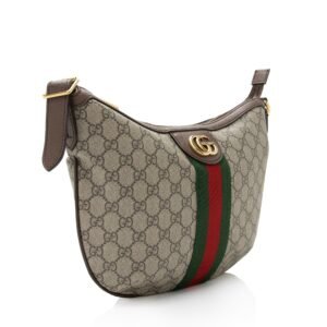 Gucci GG Supreme Ophidia Small Shoulder Bag (SHF-QIMBIr) | AlmaBagz