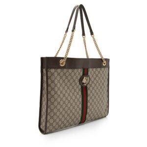 Gucci GG Supreme Rajah Large Tote (SHF-CkmY9Y) | AlmaBagz