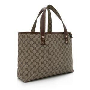 Gucci GG Supreme Signature Web Loop Medium Tote (SHF-J62D4H) | AlmaBagz
